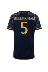 Fotbalové Dres Real Madrid Jude Bellingham #5 Dámské Venkovní Oblečení 2023-24 Krátký Rukáv